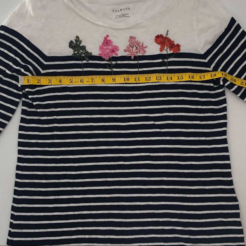 Talbots Womens blouse size L - Picture 3 of 6